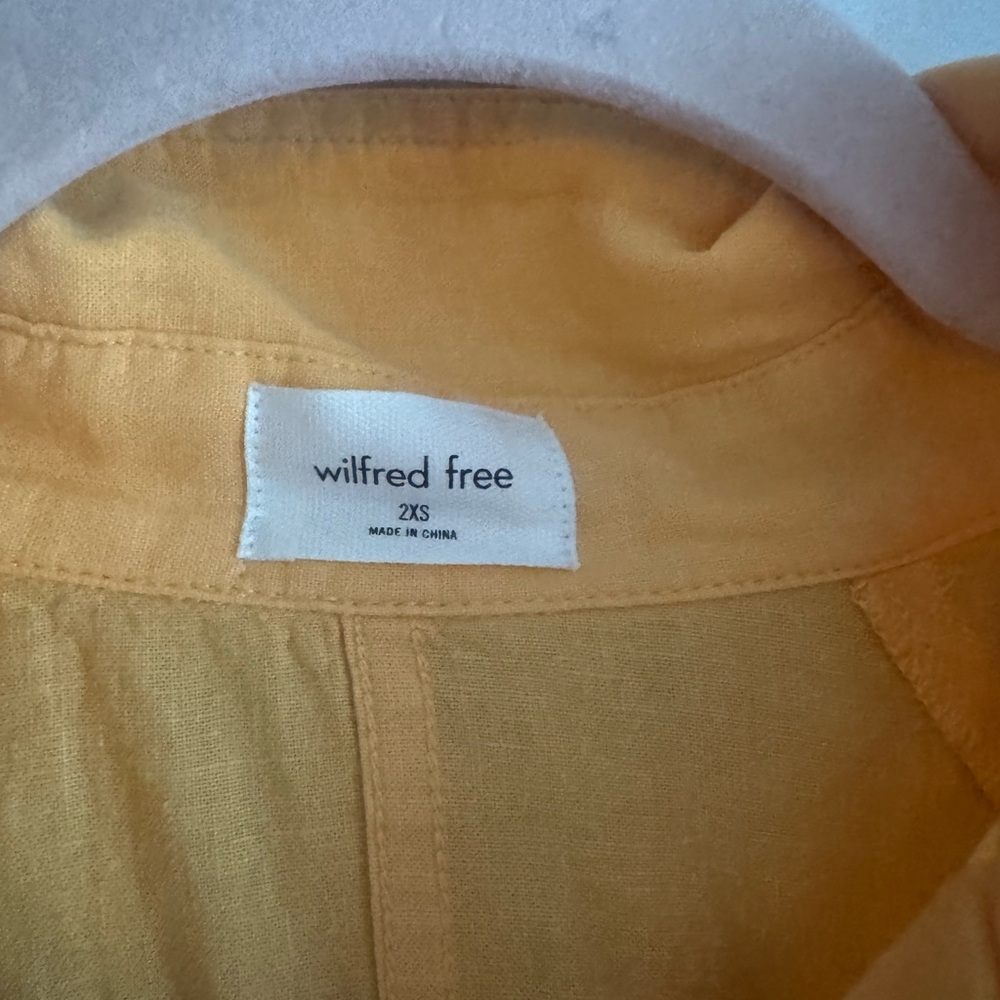 Wilfred Free Mustard Blouse